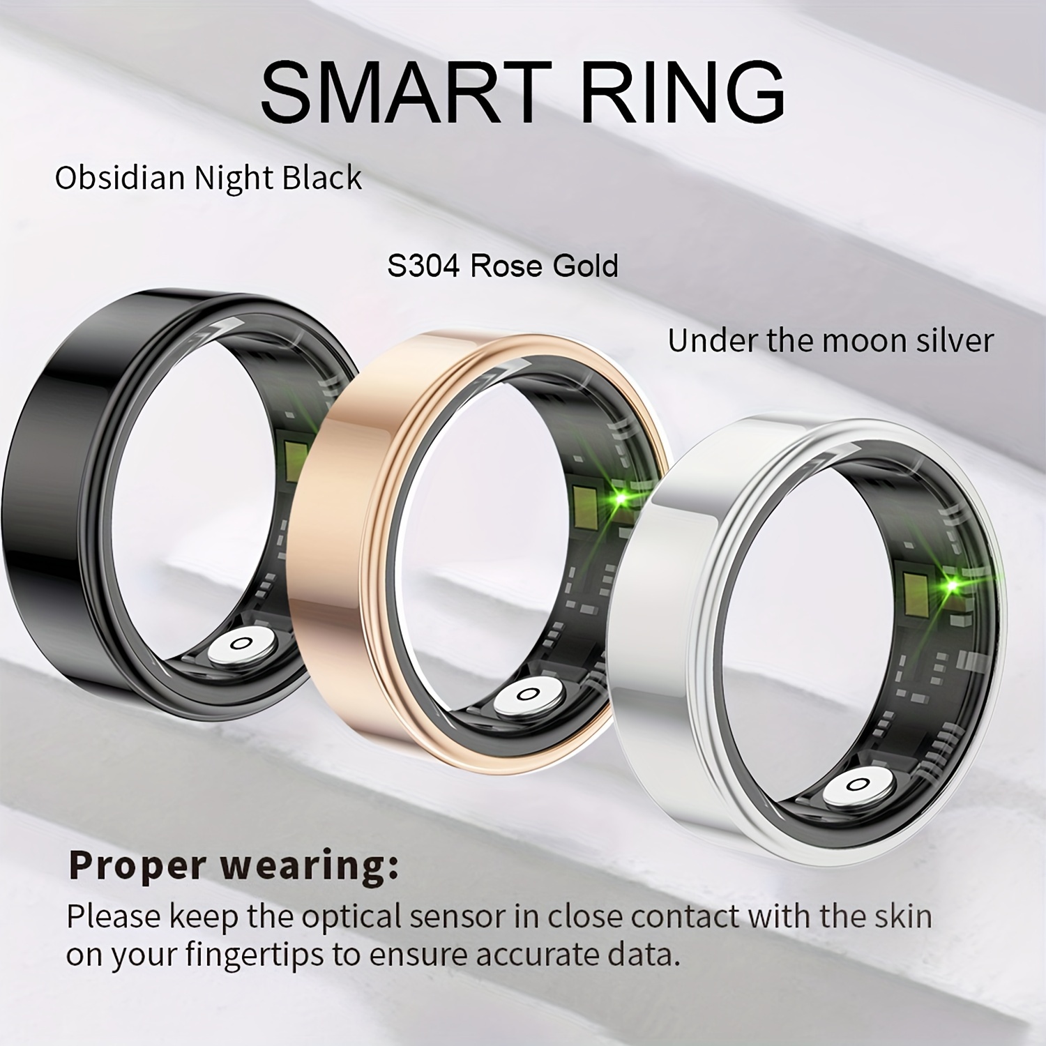 Smart Ring for Women & Men